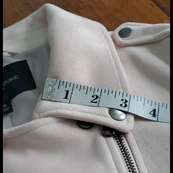 Banana Republic Faux Suede Moto Jacket - Picture 9 of 16